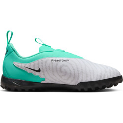 NIKE Jr. Phantom GX Academy TF Multinocken-Fußballschuhe Kinder 300 - hyper turq/black-fuchsia dream-white 33