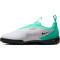 NIKE Jr. Phantom GX Academy TF Multinocken-Fußballschuhe Kinder 300 - hyper turq/black-fuchsia dream-white 33