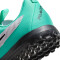 NIKE Jr. Phantom GX Academy TF Multinocken-Fußballschuhe Kinder 300 - hyper turq/black-fuchsia dream-white 33
