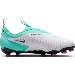 NIKE Jr. Phantom GX Academy MG Multi-Ground Fußballschuhe Kinder 300 - hyper turq/black-fuchsia dream-white 32