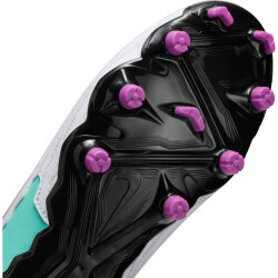 NIKE Jr. Phantom GX Academy MG Multi-Ground Fußballschuhe Kinder 300 - hyper turq/black-fuchsia dream-white 32
