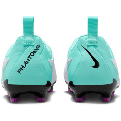 NIKE Jr. Phantom GX Academy MG Multi-Ground Fußballschuhe Kinder 300 - hyper turq/black-fuchsia dream-white 32