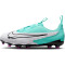 NIKE Jr. Phantom GX Academy MG Multi-Ground Fußballschuhe Kinder 300 - hyper turq/black-fuchsia dream-white 32