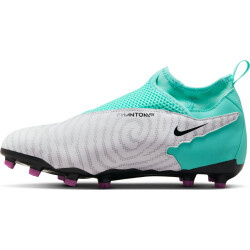 NIKE Jr. Phantom GX Academy Dynamic Fit MG Multi-Ground Fußballschuhe Kinder 300 - hyper turq/black-fuchsia dream-white 35