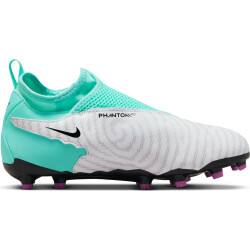 NIKE Jr. Phantom GX Academy Dynamic Fit MG Multi-Ground Fußballschuhe Kinder 300 - hyper turq/black-fuchsia dream-white 35.5