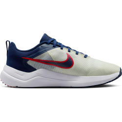 NIKE Downshifter 12 Laufschuhe Herren 012 - sea glass/midnight navy-white 45
