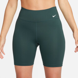 NIKE One Mid-Rise Tights Damen 328 - deep jungle/white S