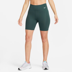 NIKE One Mid-Rise Tights Damen 328 - deep jungle/white S