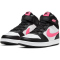 NIKE Court Borough Mid 2 Sneaker Kinder 005 - black/sunset pulse-white 33.5