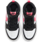 NIKE Court Borough Mid 2 Sneaker Kinder 005 - black/sunset pulse-white 33.5