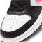 NIKE Court Borough Mid 2 Sneaker Kinder 005 - black/sunset pulse-white 33.5