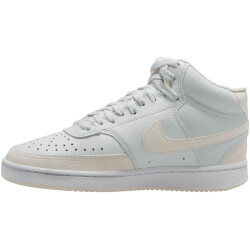 NIKE Court Vision Mid-Top Sneaker Damen 106 - summit white/lt orewood brn-white 35.5