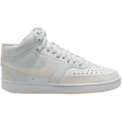 NIKE Court Vision Mid-Top Sneaker Damen 106 - summit white/lt orewood brn-white 35.5