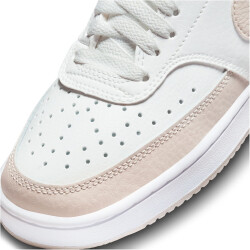 NIKE Court Vision Mid-Top Sneaker Damen 106 - summit white/lt orewood brn-white 35.5