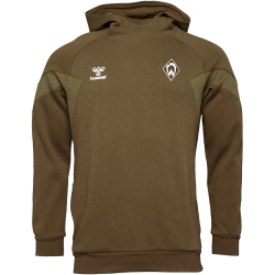 hummel SV Werder Bremen Reise Hoodie 2023/24