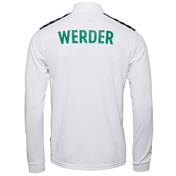 hummel SV Werder Bremen 1/2-Zip Aufw&auml;rm-Sweatshirt...
