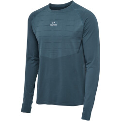 newline Pace Seamless langarm Laufshirt 2482 - dark slate S