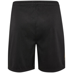 hummel hmlE24C Poly Shorts Damen 2128 - black/gold XS