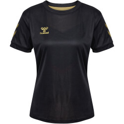hummel hmlE24C wendbares Poly Trikot Damen 2128 - black/gold S