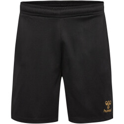 hummel hmlE24C Poly Shorts 2128 - black/gold M