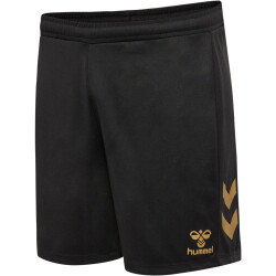 hummel hmlE24C Poly Shorts 2128 - black/gold L