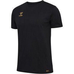 hummel hmlE24C Baumwoll-Shirt 2128 - black/gold S