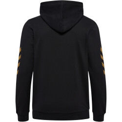 hummel hmlE24C Baumwoll-Hoodie 2128 - black/gold M