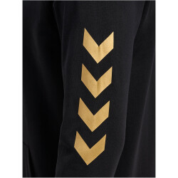 hummel hmlE24C Baumwoll-Hoodie 2128 - black/gold L