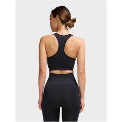 hummel hmlTIF Seamless padded Sport-BH Damen 2001 - black XS