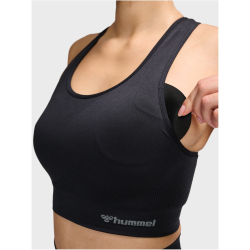 hummel hmlTIF Seamless padded Sport-BH Damen 2001 - black XS