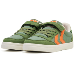 hummel Slimmer Stadil Low Sneaker Kinder 6188 - hedge green 34