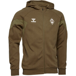 hummel SV Werder Bremen Kapuzenjacke 2023/24 6599 - military olive XXL