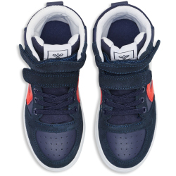 hummel Slimmer Stadil Leather High Sneaker Kinder 7666 - peacoat 30