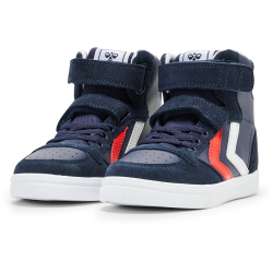 hummel Slimmer Stadil Leather High Sneaker Kinder 7666 - peacoat 30