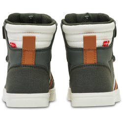 hummel Slimmer Stadil Leather High Sneaker Kinder 6297 - forest night 30