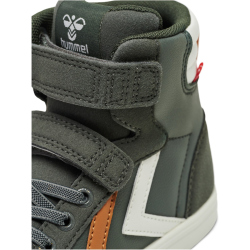 hummel Slimmer Stadil Leather High Sneaker Kinder 6297 - forest night 30