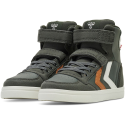 hummel Slimmer Stadil Leather High Sneaker Kinder 6297 - forest night 30