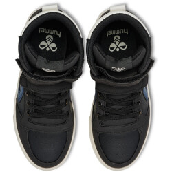 hummel Slimmer Stadil Leather High Sneaker Kinder 2431 - black/blue 26