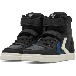 hummel Slimmer Stadil Leather High Sneaker Kinder 2431 - black/blue 26
