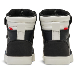 hummel Slimmer Stadil Leather High Sneaker Kinder 2431 - black/blue 30