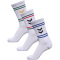 3er Pack hummel hml Chevron Retro Socken 9001 - white 39-42