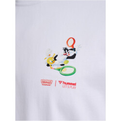 hummel hmlLOONEY TUNES T-Shirt 9160 - white/tango red XL