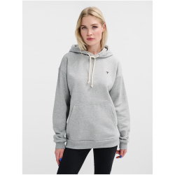 hummel hmlLOOSE Hoodie Bee 2006 - grey melange XS