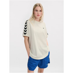 hummel hmlARCHIVE weites T-Shirt 9041 - blanc de blanc XS