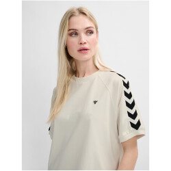 hummel hmlARCHIVE weites T-Shirt 9041 - blanc de blanc XS