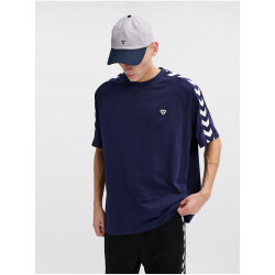 hummel hmlARCHIVE weites T-Shirt 7666 - peacoat XS