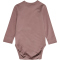 hummel hmlFENJA langarm Baby-Strampler Mädchen 8315 - antler 62