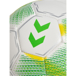 hummel hmlPRECISION Miniball 9303 - white/dark green/yellow