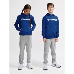 hummel hmlGO 2.0 Logo Hoodie Kinder 7045 - true blue 116