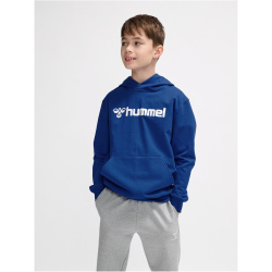 hummel hmlGO 2.0 Logo Hoodie Kinder 7045 - true blue 140